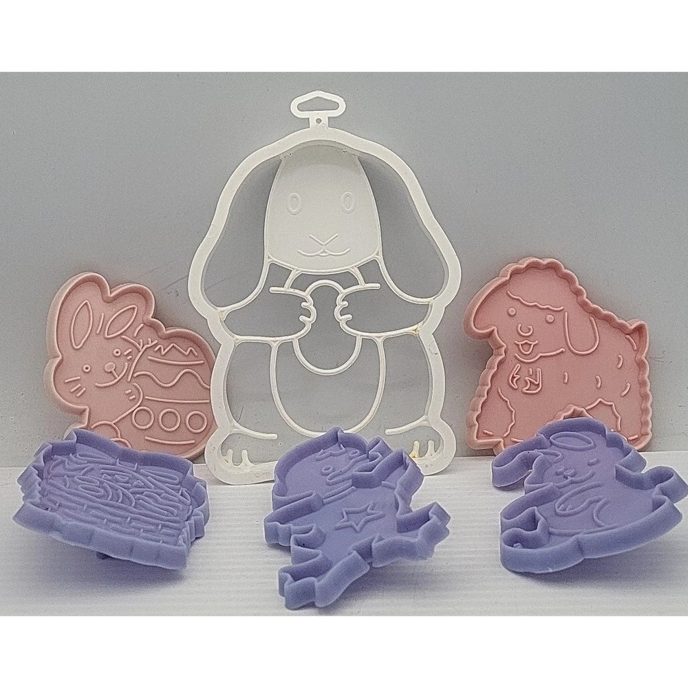 EASTER COOKIE CUTTERS- Lot Of 6